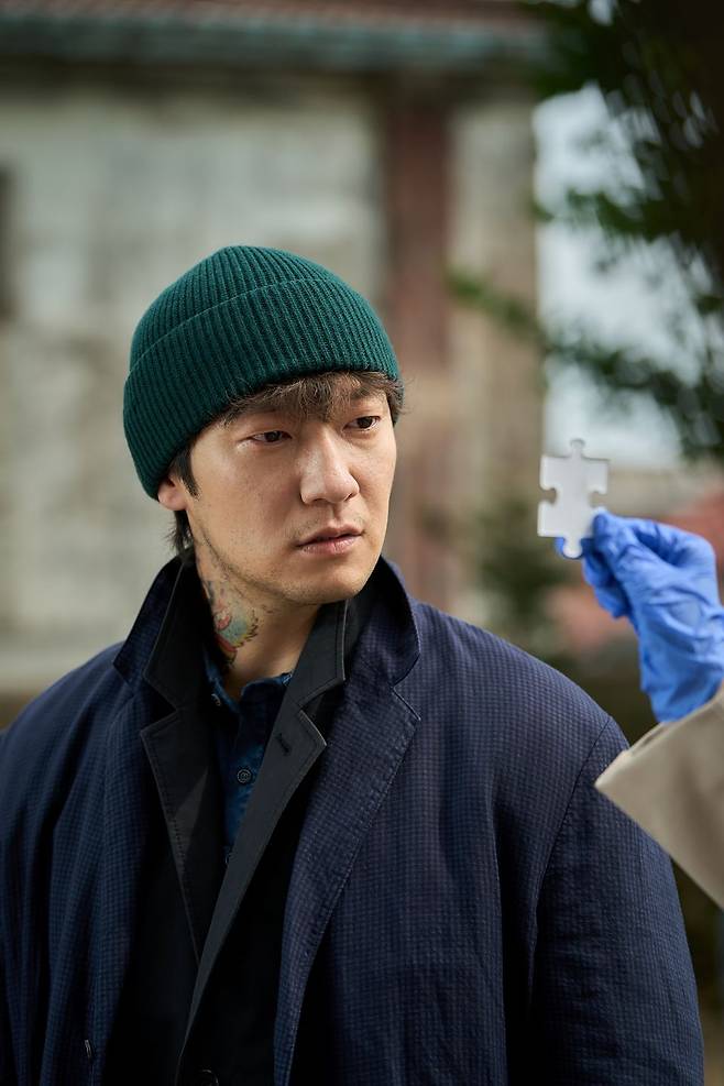 배우 손석구가 디즈니+ 시리즈 '나인퍼즐'(윤종빈 감독)의 종영 인터뷰를 진행했다. ⓒ스태넘