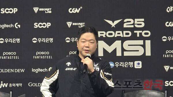 김정수 젠지 감독. ⓒ스포츠한국 심규현 기자