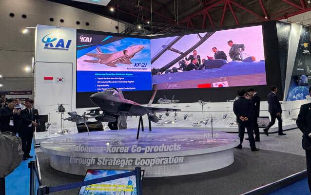 KAI 부스 전경 (사진=한국항공우주산업)