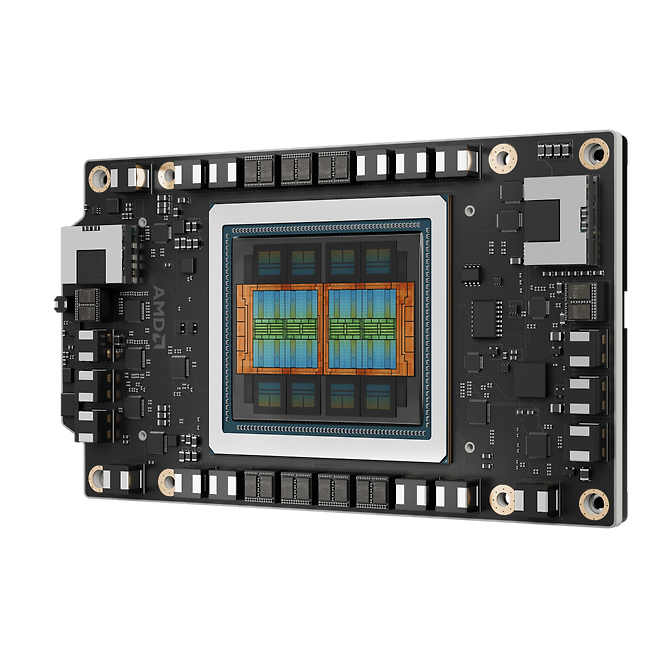 AMD의 차세대 AI 가속기 ‘MI350’. /AMD 제공