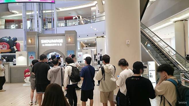 ▲ 드디어 입장 시작!