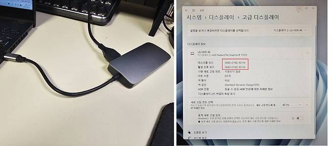 HDMI 2.0을 지원해 4K/60Hz 출력이 가능하다 / 출처=IT동아