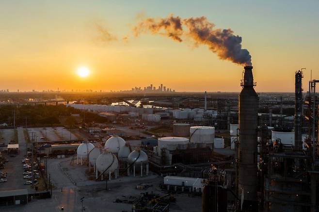 기사와 사진은 무관. 미국 텍사스 원유 저장소. 사진=연합뉴스