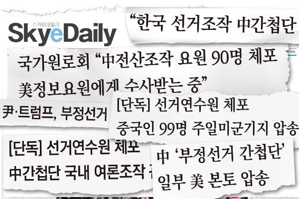 ▲ 스카이데일리의 문제적 보도 갈무리.