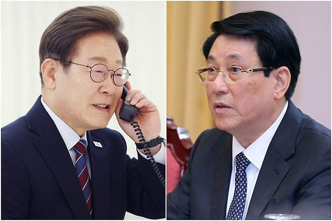 이재명 대통령(왼쪽)∙르엉 끄엉 베트남 국가주석 [사진 = 연합뉴스∙EPA]