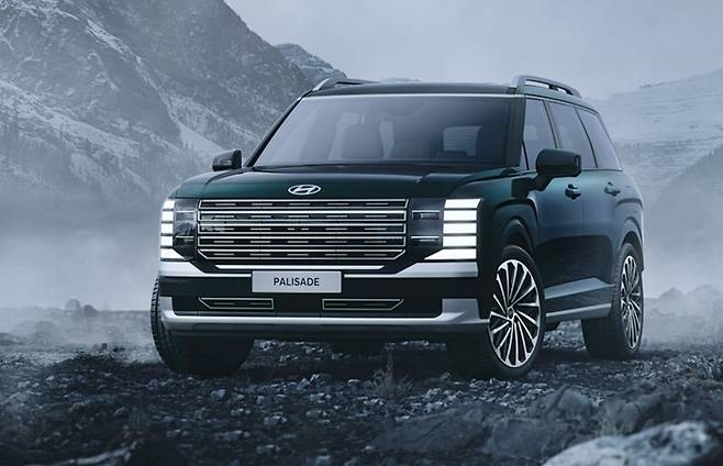 중고차가 신차보다 비싸게 판매되는 현대차 팰리세이드 [사진출처=현대차]