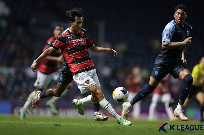 포항 스틸러스 기대주 이규민. 사진=한국프로축구연맹