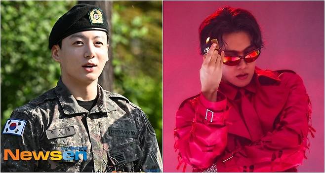 사진=왼쪽부터 정국, 제이홉/뉴스엔DB, 빅히트 뮤직 제공