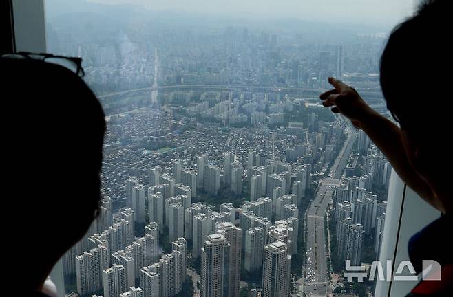 서울 시내 아파트 단지 모습. 뉴시스 자료사진.