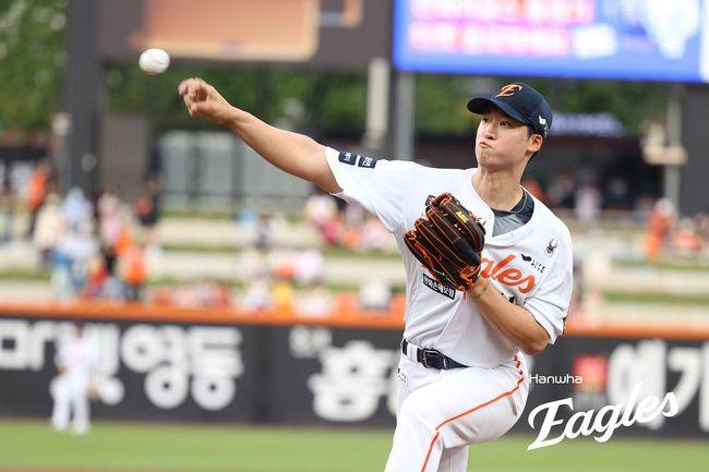 한화 엄상백. /한화 이글스 제공