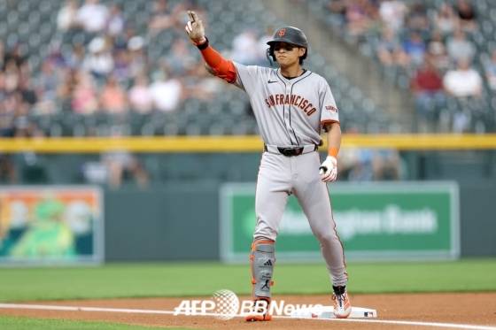 샌프란시스코 자이언츠 외야수 이정후. /AFPBBNews=뉴스1