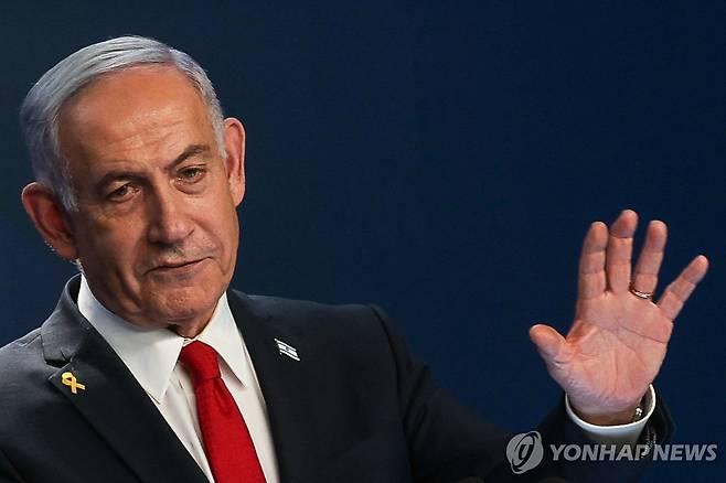 베냐민 네타냐후 이스라엘 총리 [AFP=연합뉴스 자료사진. 재판매 및 DB 금지]