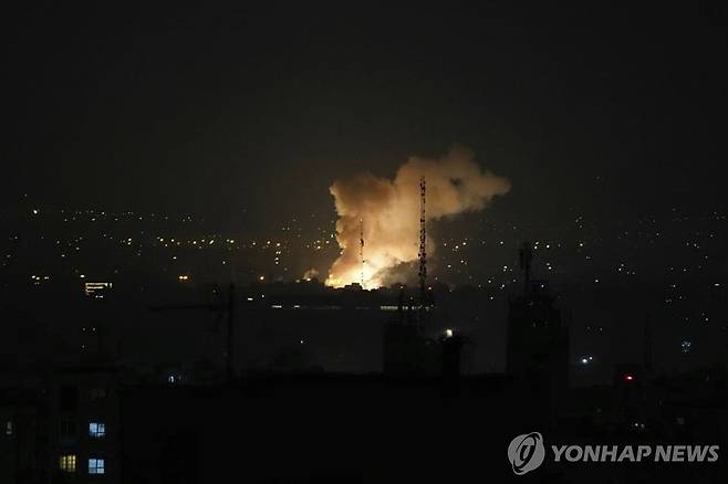 이스라엘, 이란 공습 [AP=연합뉴스. 재판매 및 DB 금지]