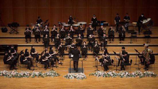 경남심포닉밴드 공연 모습. 사진=창원문화재단
