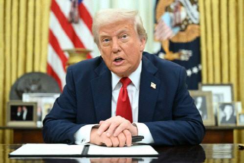 도널드 트럼프 미국 대통령. 연합뉴스