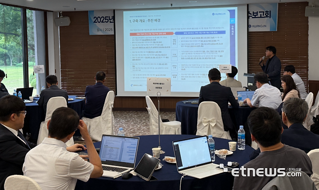 경북TP가 지난 13일 '2025년 디지털 협업공장 구축 지원사업 착수보고회'를 열었다