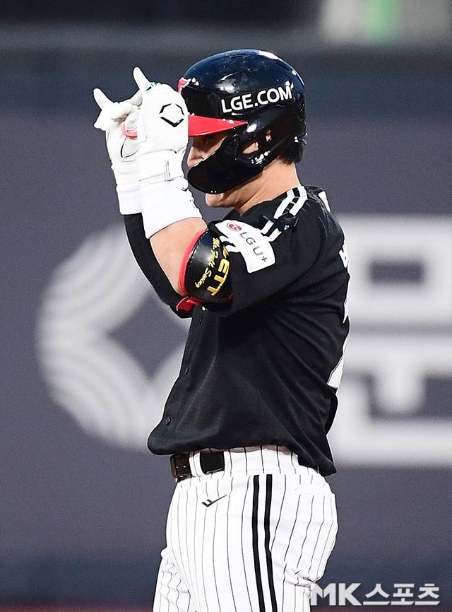 LG 박동원은 14일 대전 한화전에서 희생플라이를 쏘아올렸다. 사진=김영구 기자