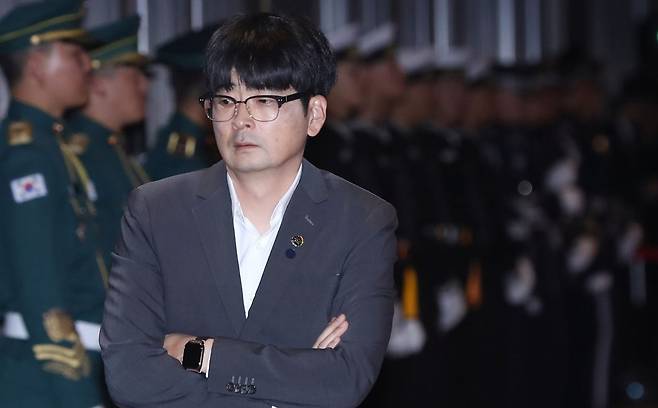 탁현민 전 청와대 의전비서관. [연합]