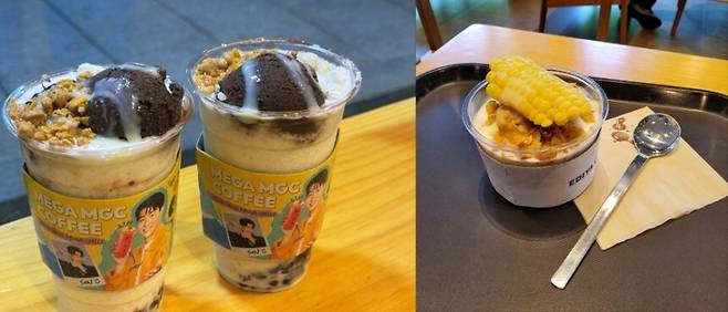 1인 컵빙수. SNS 캡처