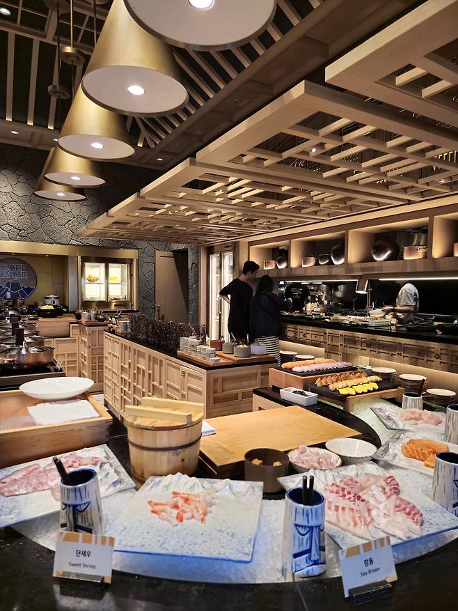 아일랜드 키친 뷔페.