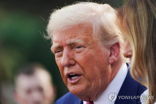 도널드 트럼프 미국 대통령 [로이터=연합뉴스]