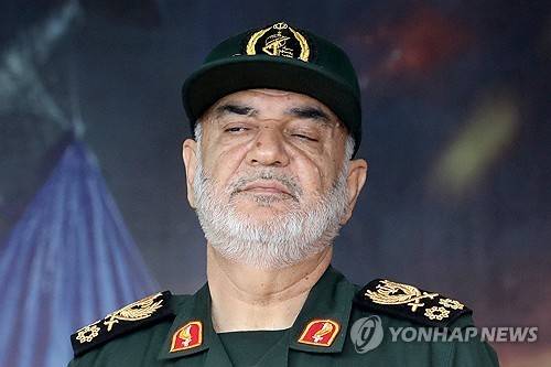이스라엘 공습에 숨진 이란 이슬람혁명수비대(IRGC) 호세인 살라미 총사령관 [AFP 연합뉴스 자료사진. 재판매 및 DB 금지]