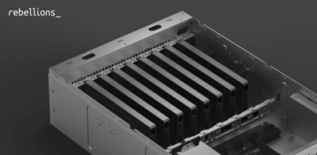 리벨리온의 AI반도체 아톰 기반 서버(사진=리벨리온)