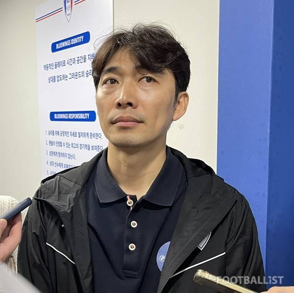 변성환 수원삼성 감독. 김희준 기자