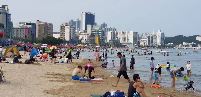 포항 영일대해수욕장 모습. 포항시 제공