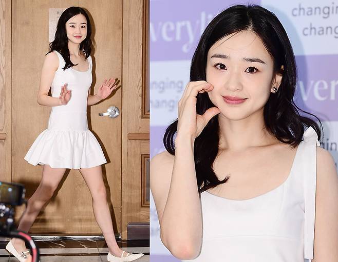 손연재가 출산 16개월 만에 공식 석상에 모습을 드러내며 여전한 미모를 자랑했다.사진=김영구 기자