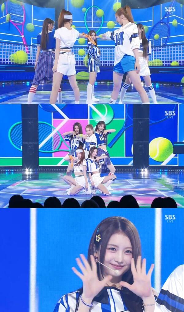 ▲ 15일 방송된 '인기가요'에 출연해 신곡 '그로스' 무대를 선사한 힛지스. 힛지스는 다양한 음악 방송을 통해 '그로스' 무대를 선보이며 팬들과 소통하고 있다. 방송화면 캡처