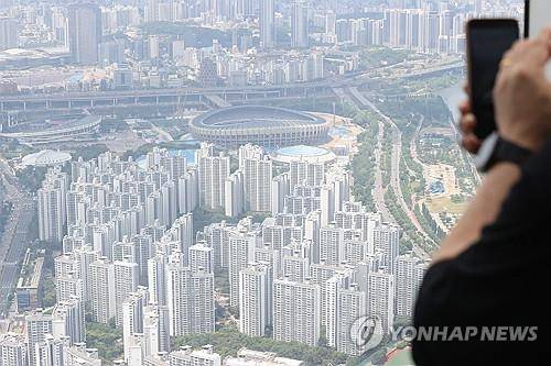 서울 송파구 일대 아파트 모습 [연합뉴스 자료사진]