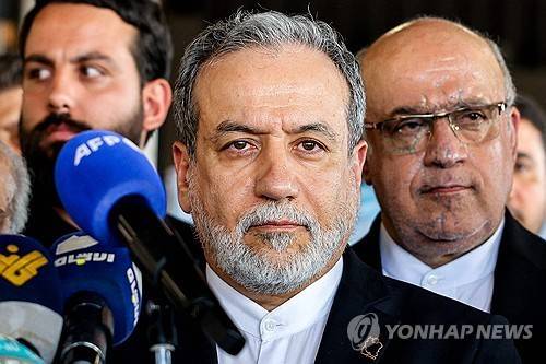 압바스 아락치 이란 외무장관  [AFP 연합뉴스 자료사진. 재판매 및 DB 금지