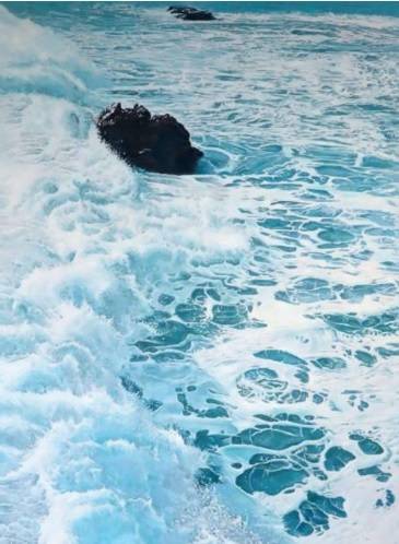 이동근, 'wave+자연에 물들다'/사진=기린미술관 제공