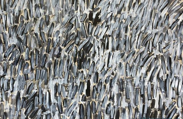 권정호, 무제, acrylic on canvas, 1998