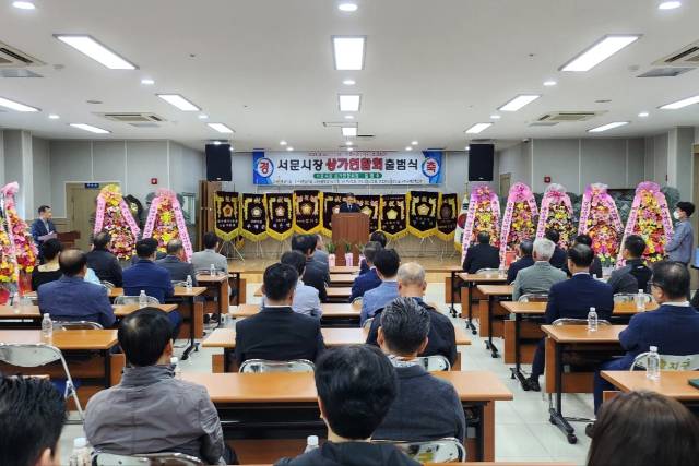 대구도시철도 3호선 서문시장역 확장공사로 상가 간 갈등이 지속돼온 서문시장에서 지난 4월 새로운 상가 연합회가 출범했다. 남정운 기자