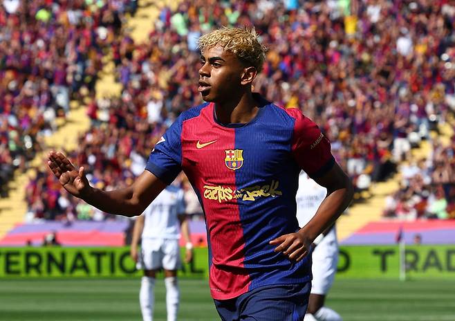 바르셀로나의 라미 야말.연합뉴스