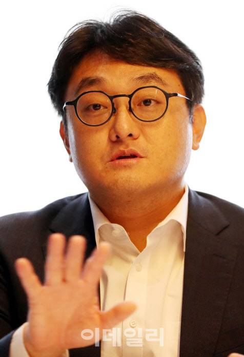 김익현 법무법인 율촌 변호사가 이데일리와 인터뷰를 하고 있다. (사진=이데일리 김태형 기자)