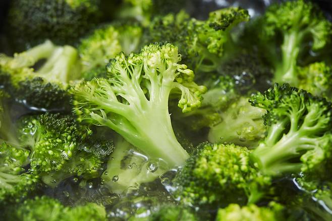 브로콜리를 1분 이상 물에 끓이면 핵심 영양소가 파괴된다. [사진=게티이미지뱅크]