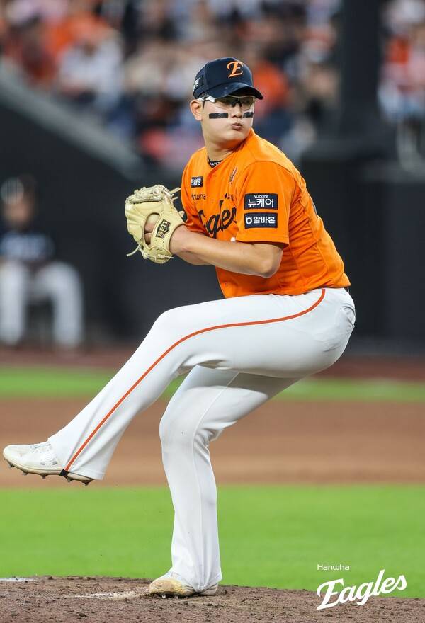 한화 이글스 마무리 투수 김서현. 사진┃한화 이글스