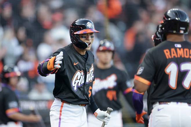 샌프란시스코 자이언츠의 가을야구를 이끌 이정후. AFP연합뉴스