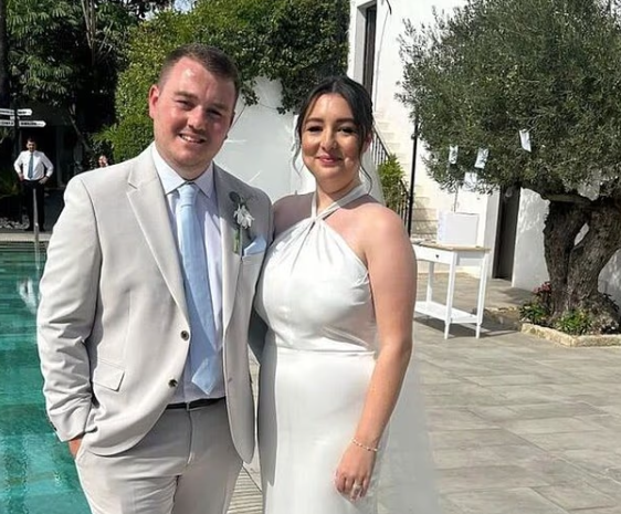 마이클 무어(26)와 애슐리(26) 부부. 데일리메일