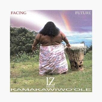 가수 이스라엘 카마카위올레의 앨범 '페이싱 퓨처'.
