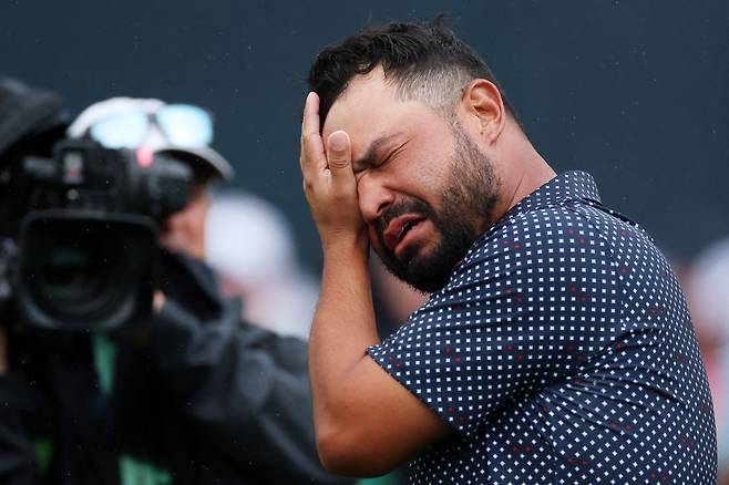 우승 확정 뒤 눈물을 흘리는 제이제이 스펀./Getty Images via AFP 연합뉴스