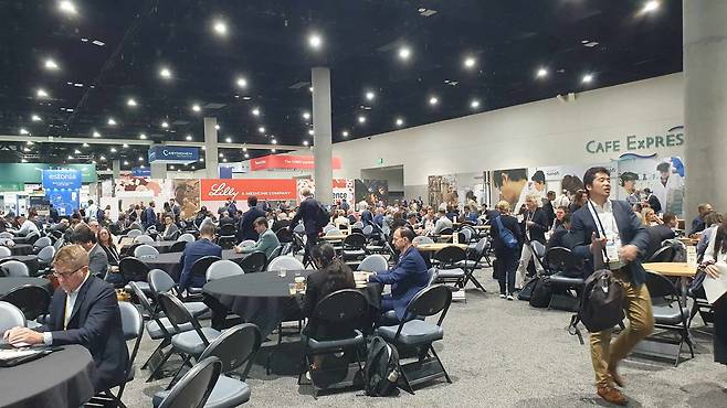 바이오USA에선 기업간 면담이 활발하게 진행된다. 사진은 지난해 샌디에이고 행사장 모습./조선비즈