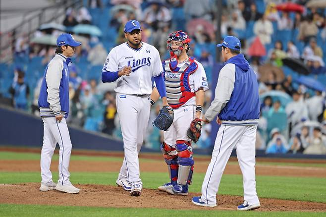 삼성 레예스. 삼성 제공