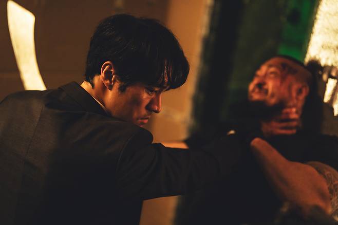 Still from Netflix's action noir series ″Mercy For None″ [NETFLIX]