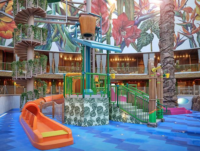 The kids' playground in Splash Bay [INSPIRE ENTERTAINMENT RESORT]