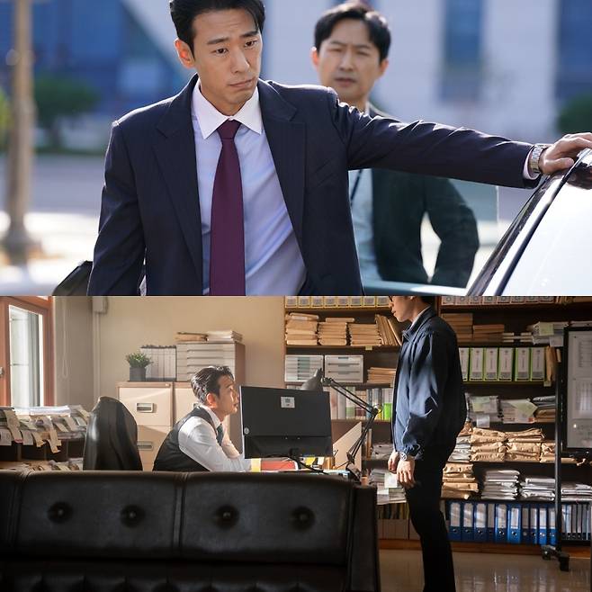 JTBC 토일드라마 ‘굿보이’ 김석현(김서경) 스틸. JTBC 제공