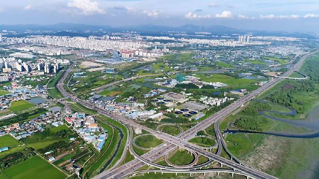 고양시 전경. 고양시 제공